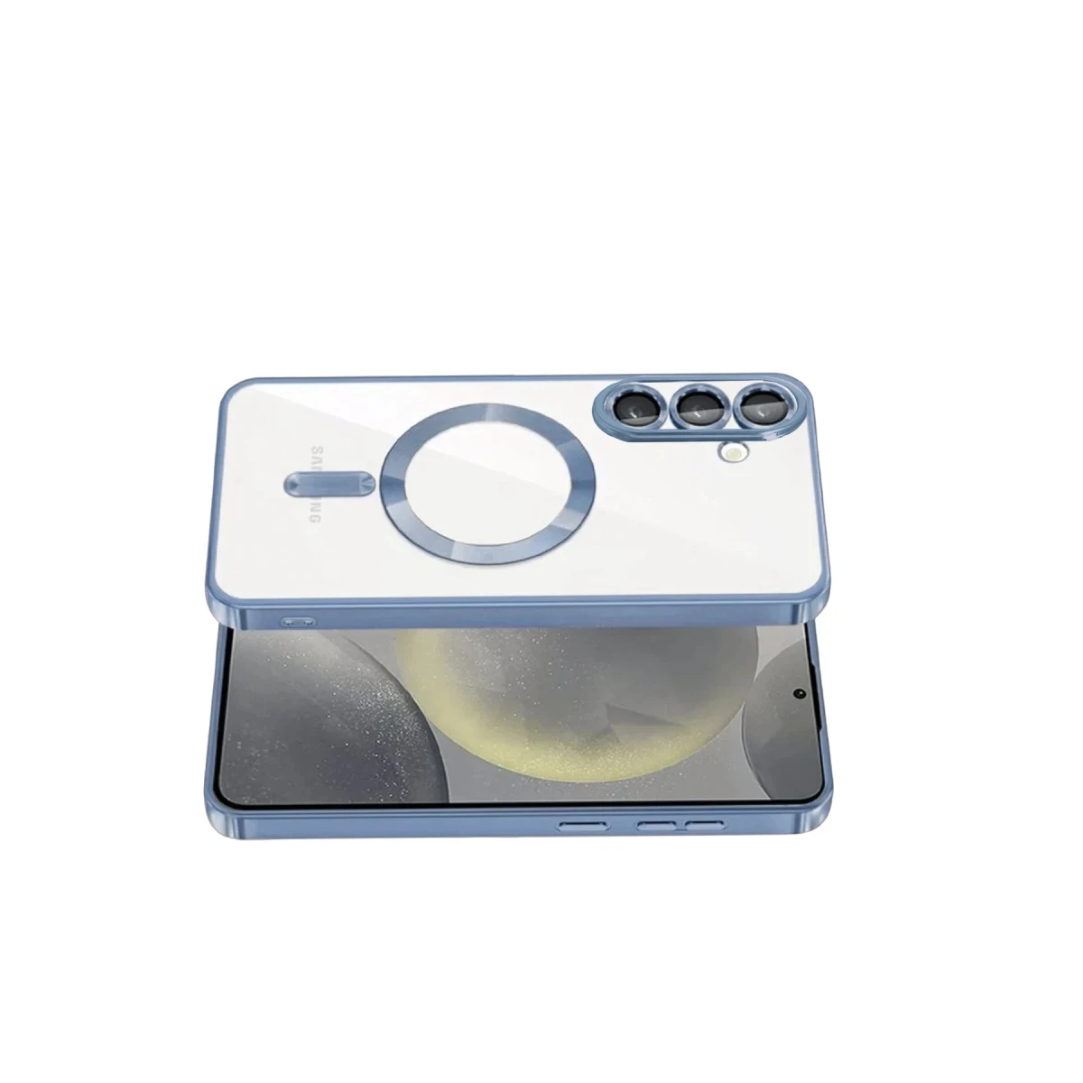 Samsung Galaxy A57 5G Kross Magneticsafe Kapak - Sierra Blue