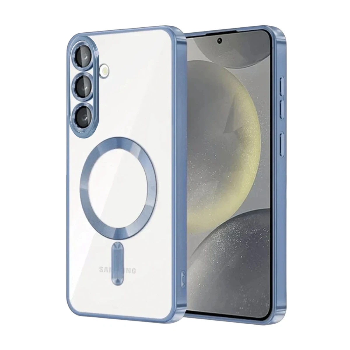Samsung Galaxy A57 5G Kross Magneticsafe Kapak - Sierra Blue