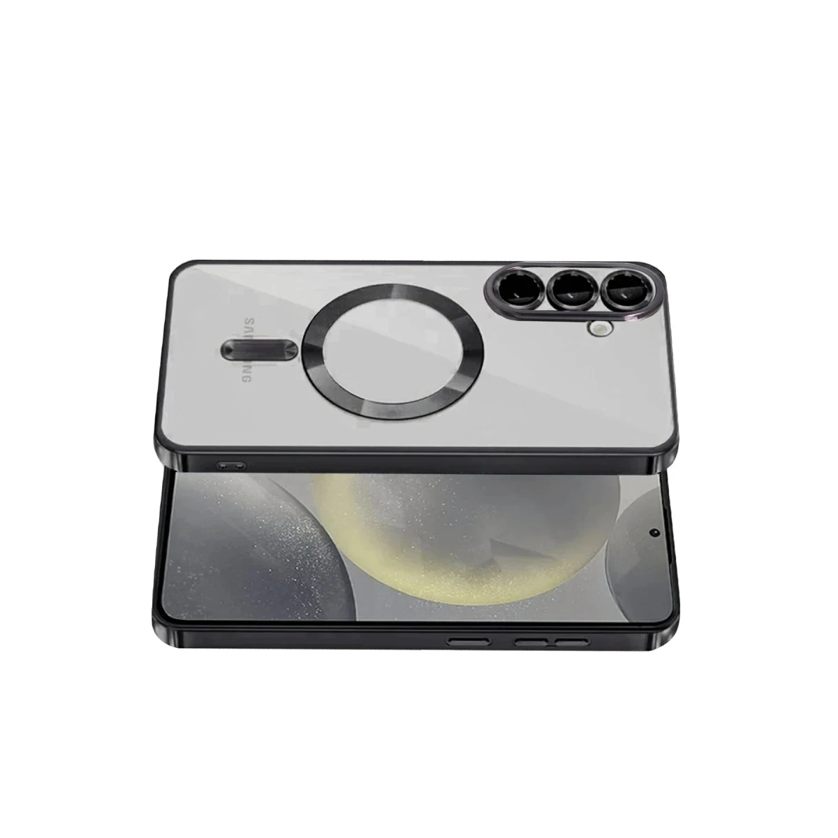 Samsung Galaxy A57 5G Kross Magneticsafe Kapak - Siyah