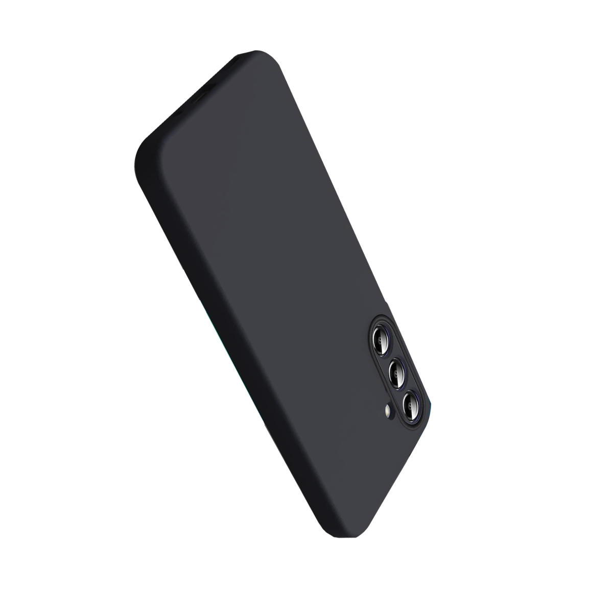Samsung Galaxy A57 5G Nano içi Kadife Silikon - Siyah