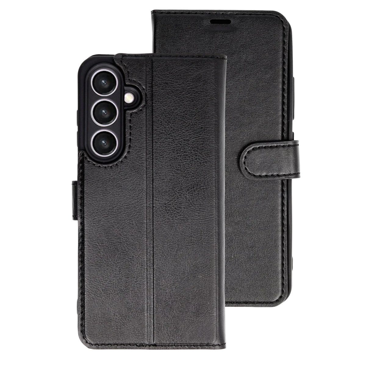 Samsung Galaxy A57 5G Trend S Plus Kapaklı Kılıf - Siyah