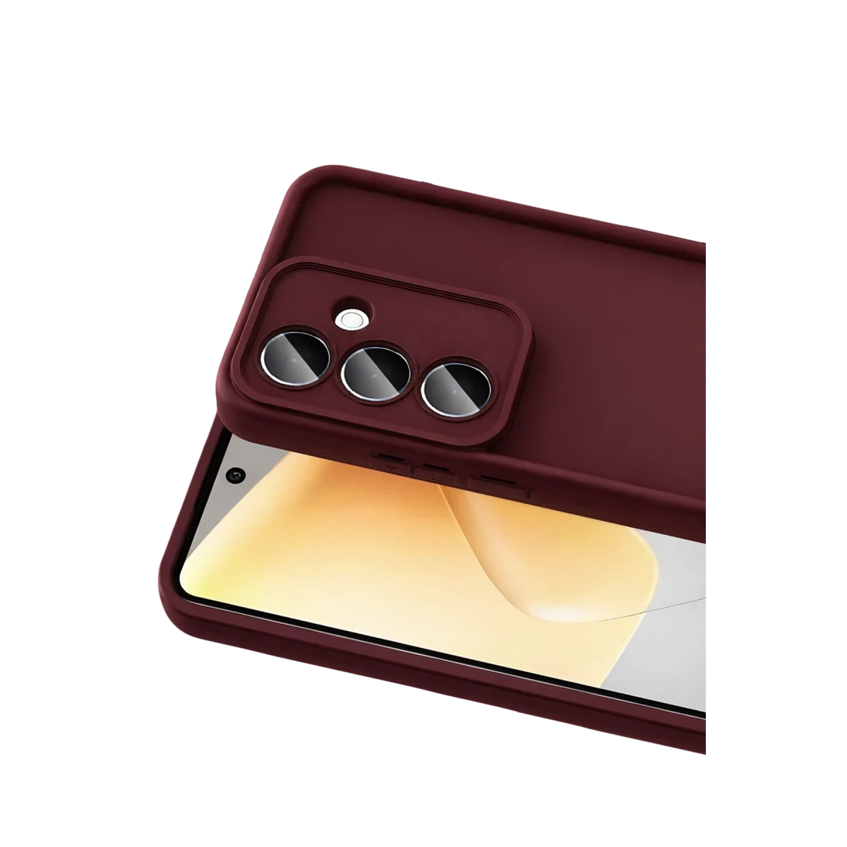 Samsung Galaxy A57 5G Viera Silikon - Bordo