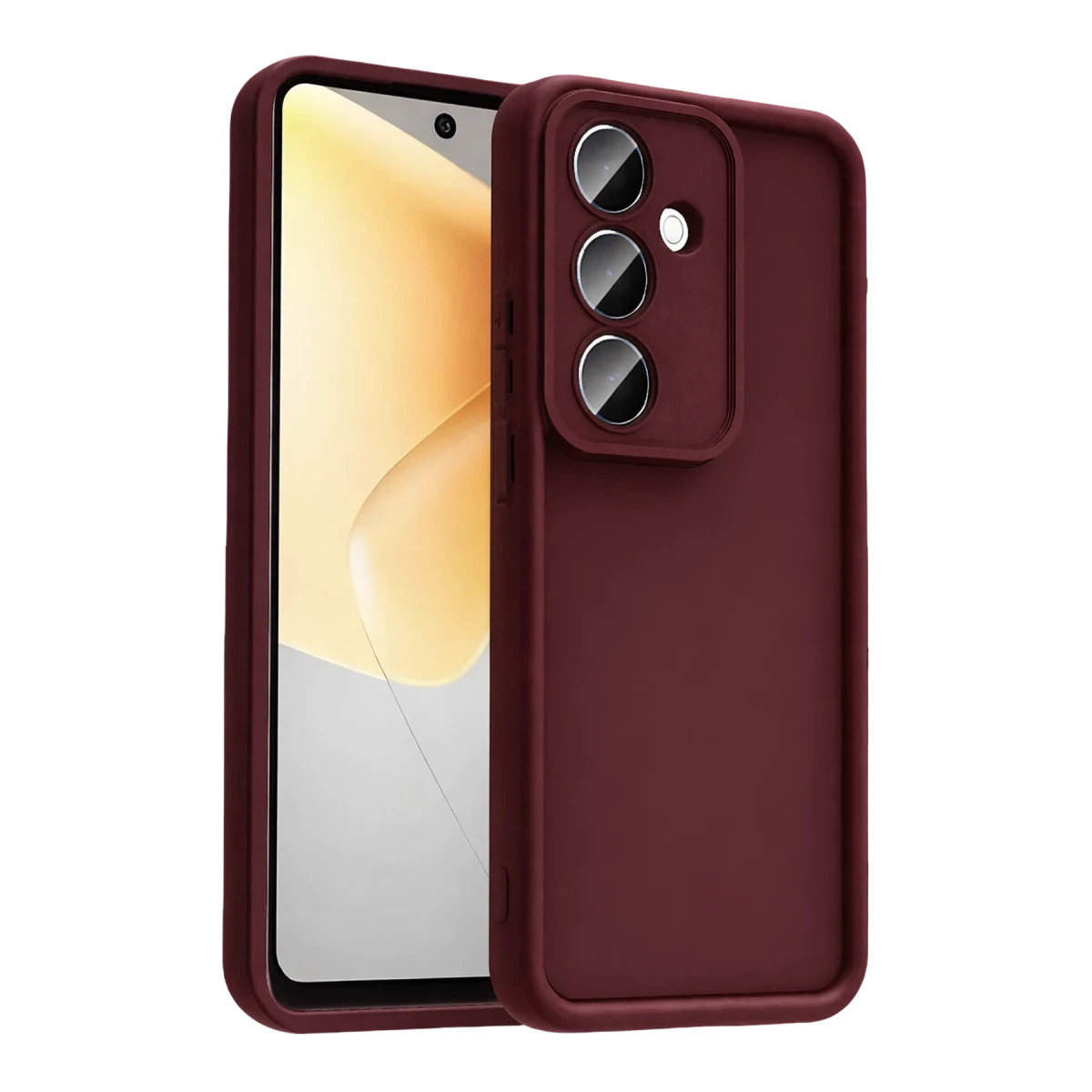 Samsung Galaxy A57 5G Viera Silikon - Bordo