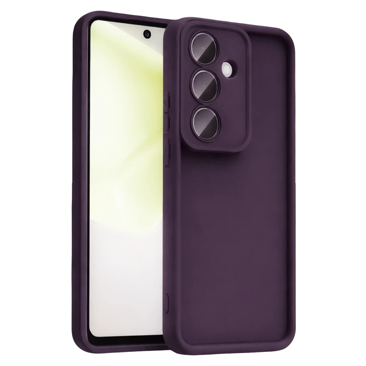 Samsung Galaxy A57 5G Viera Silikon - Mürdüm