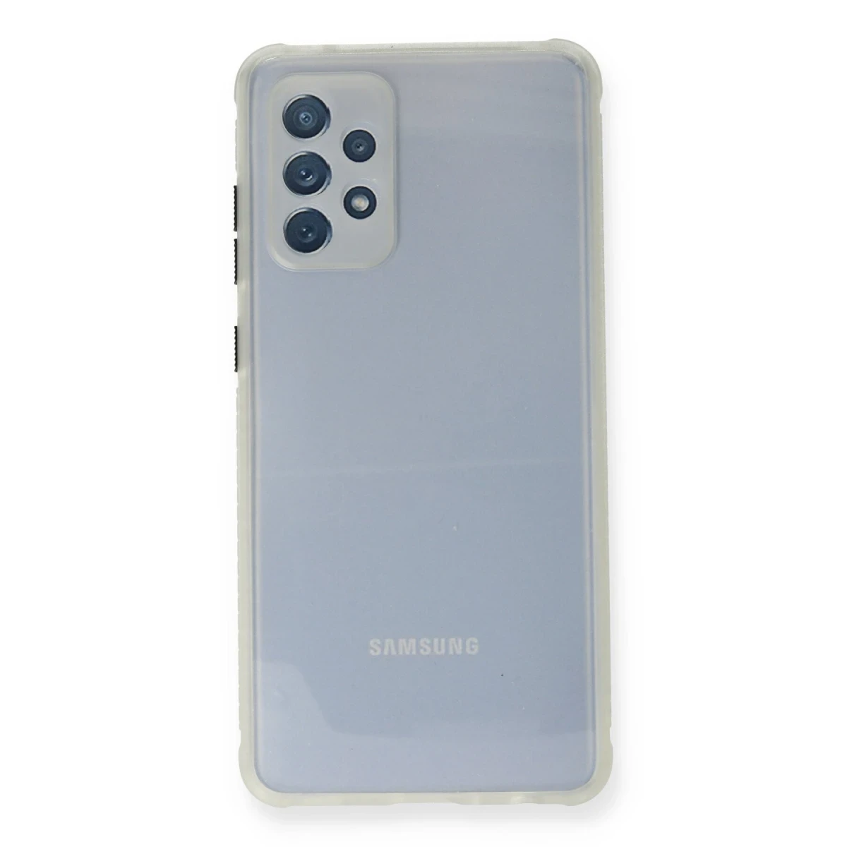 Samsung Galaxy A72 Kılıf Miami Şeffaf Silikon - Şeffaf
