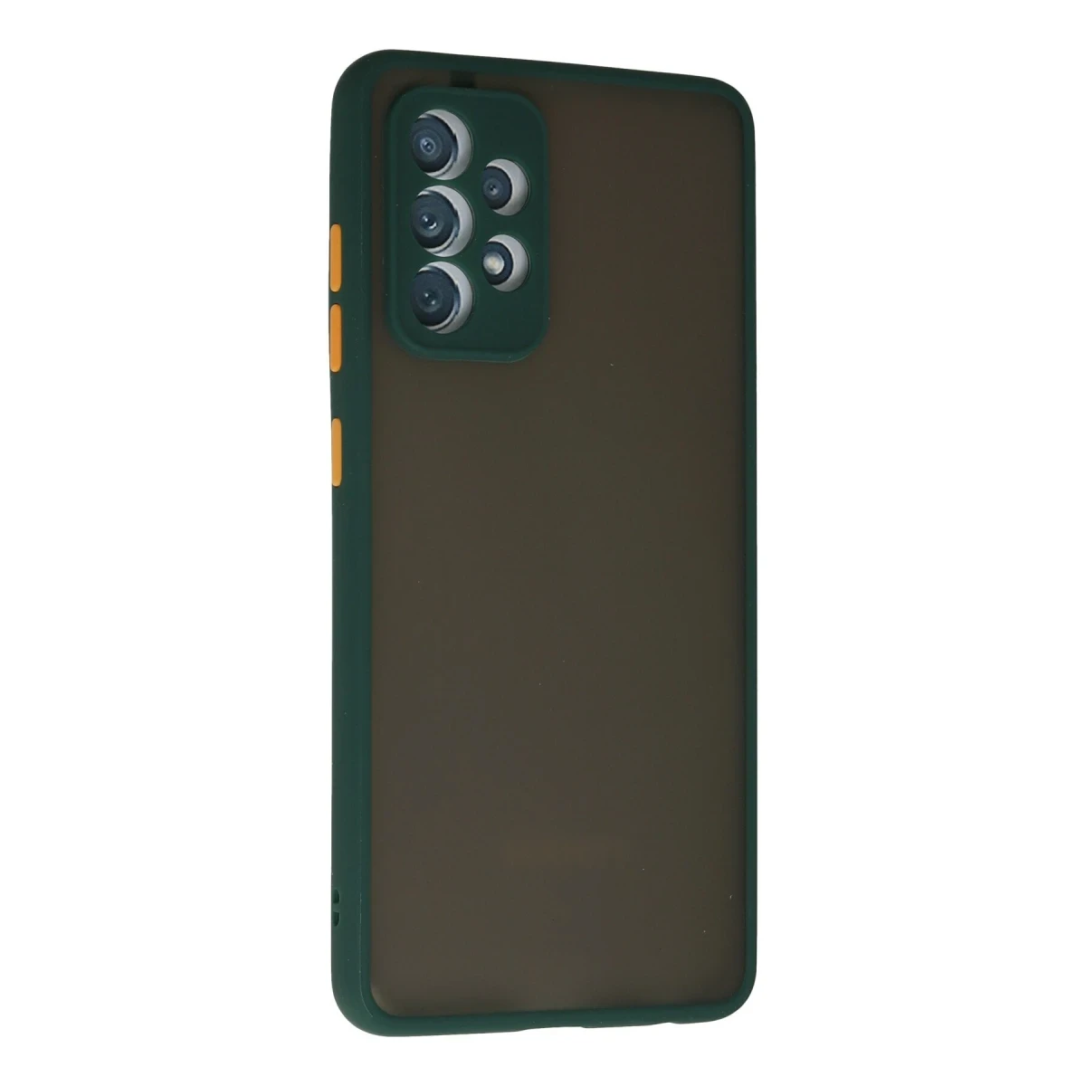 Samsung Galaxy A72 Kılıf Montreal Silikon Kapak - Koyu Yeşil