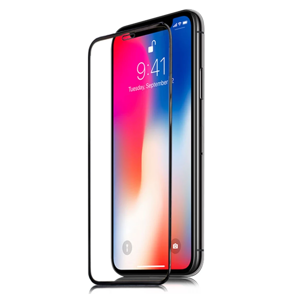 Samsung Galaxy A80 5D Eko Cam Ekran Koruyucu