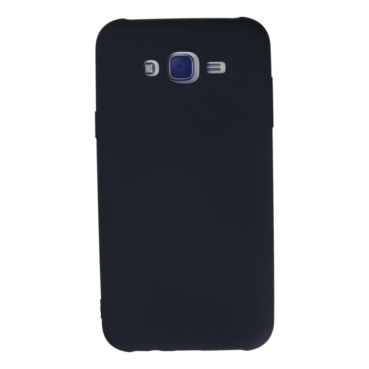 Samsung Galaxy J7 Kılıf Nano içi Kadife Silikon - Lacivert
