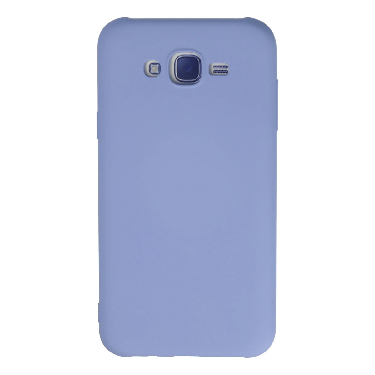 Samsung Galaxy J7 Kılıf Nano içi Kadife Silikon - Lila