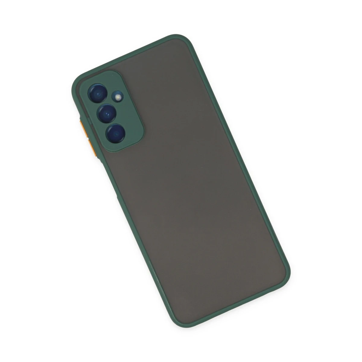 Samsung Galaxy M13 Kılıf Montreal Silikon Kapak - Yeşil
