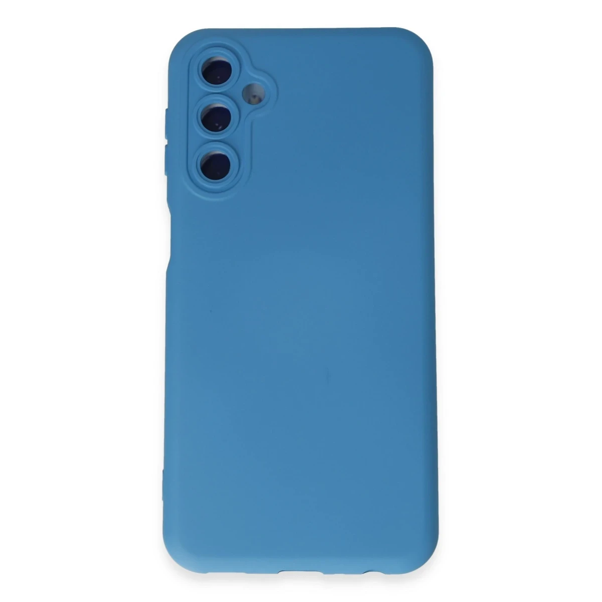 Samsung Galaxy M14 5G Kılıf Nano içi Kadife Silikon - Mavi