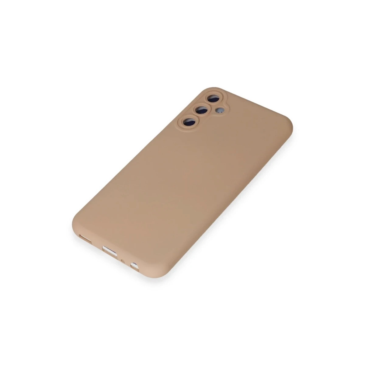 Samsung Galaxy M14 5G Kılıf Nano içi Kadife Silikon - Pudra