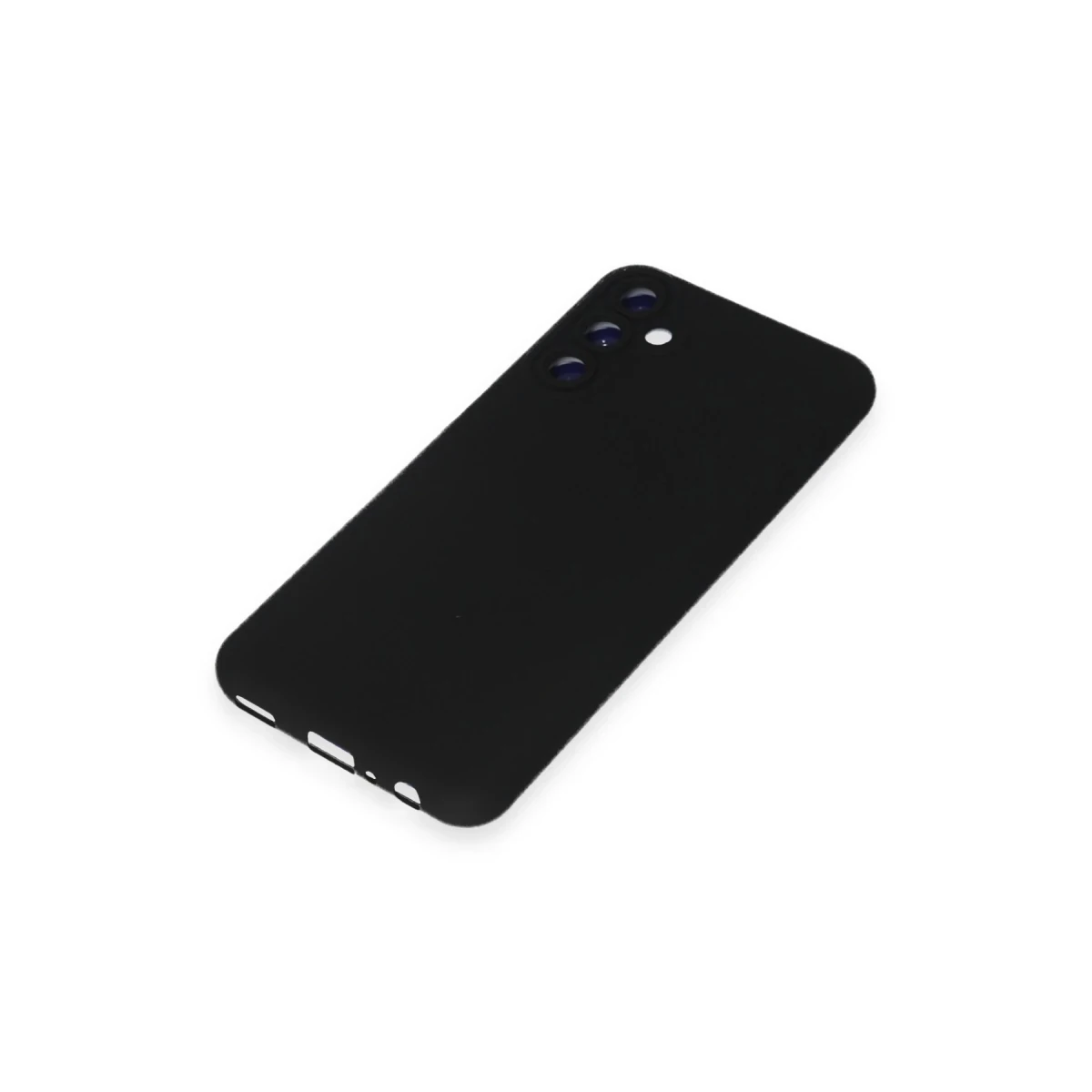 Samsung Galaxy M14 5G Kılıf Nano içi Kadife Silikon - Siyah