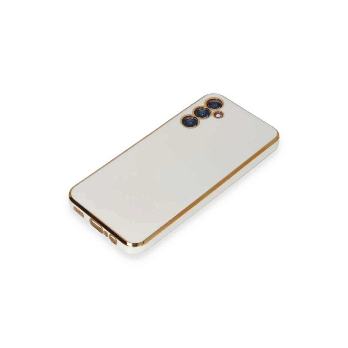 Samsung Galaxy M14 5G Kılıf Volet Silikon - Beyaz