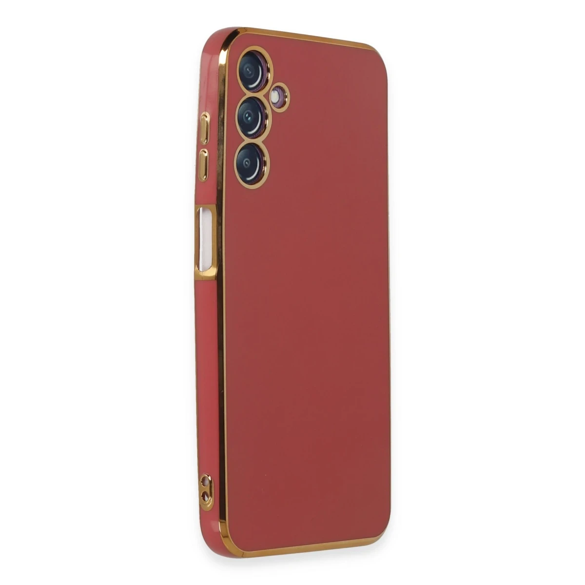 Samsung Galaxy M14 5G Kılıf Volet Silikon - Kırmızı