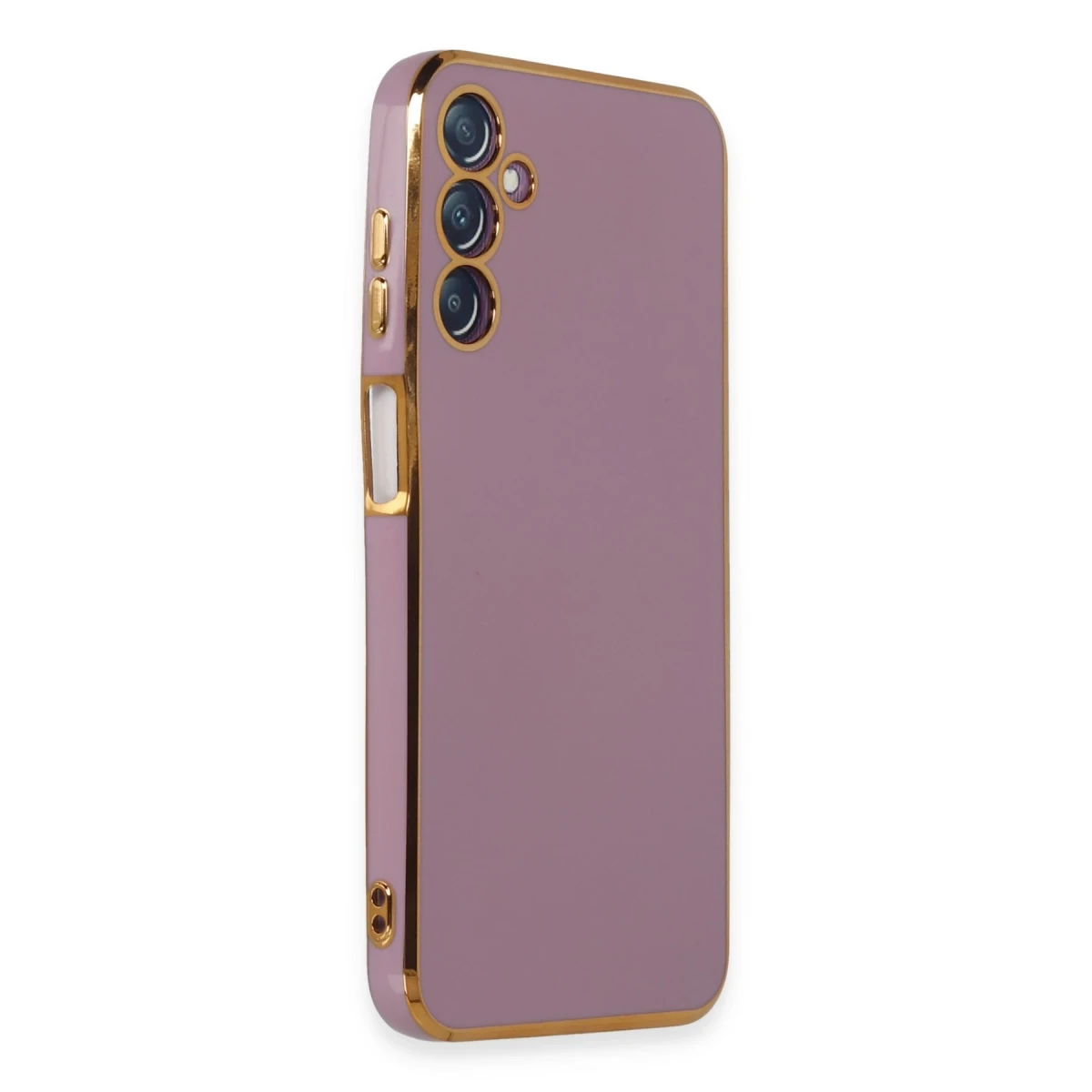Samsung Galaxy M14 5G Kılıf Volet Silikon - Mor