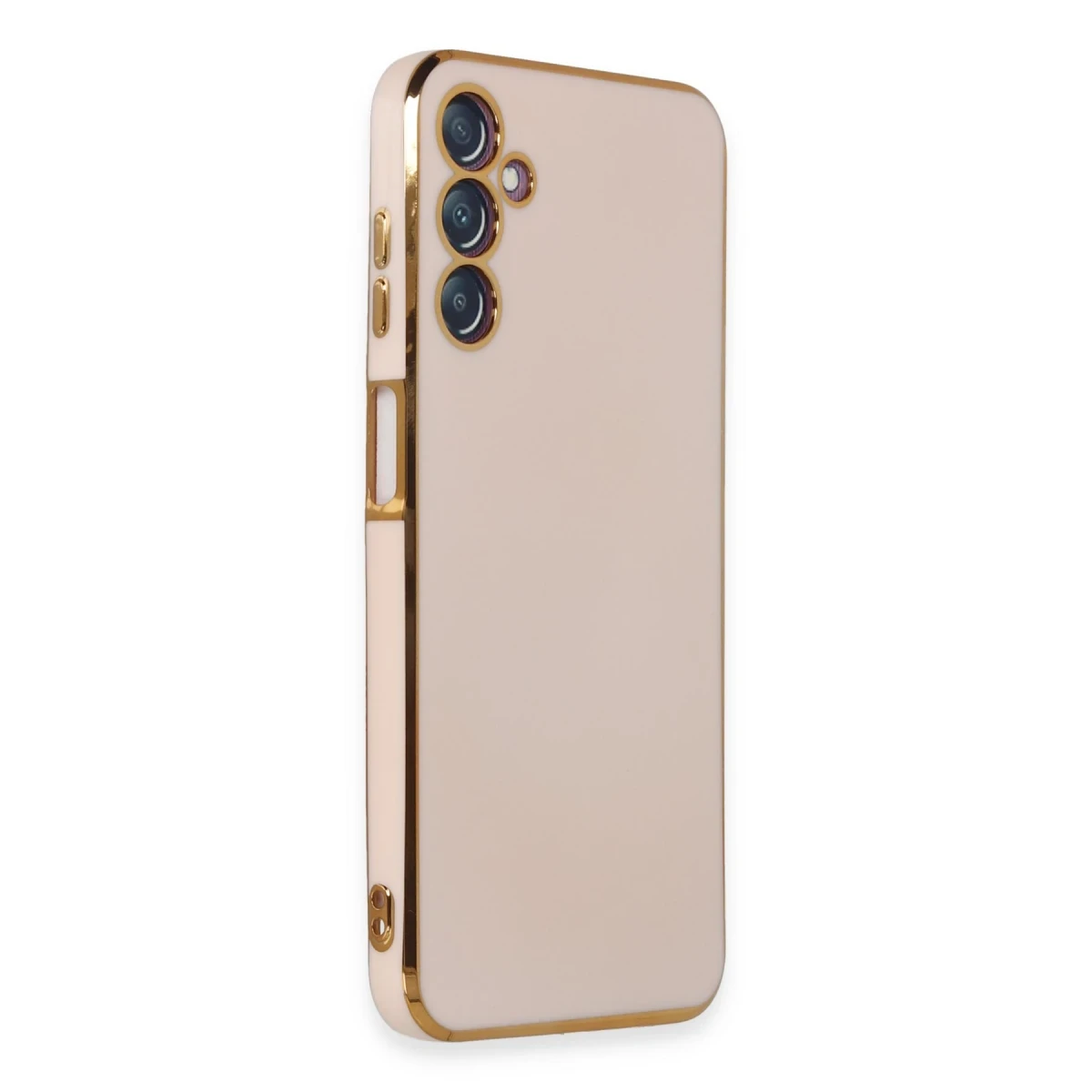 Samsung Galaxy M14 5G Kılıf Volet Silikon - Pembe