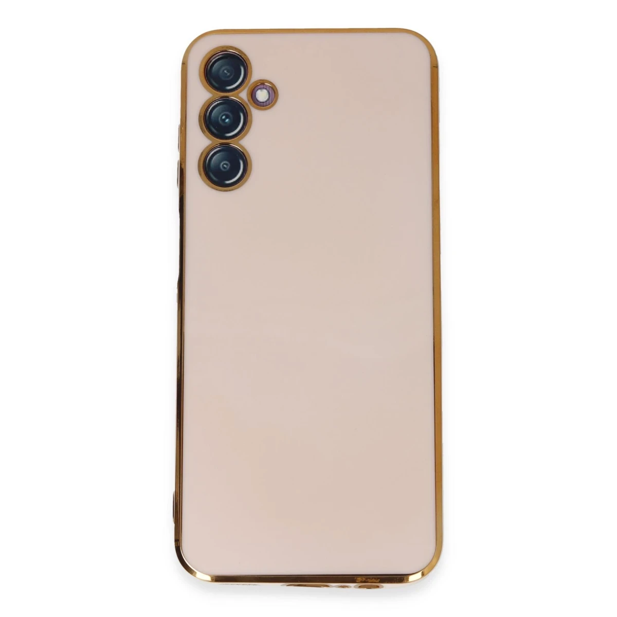 Samsung Galaxy M14 5G Kılıf Volet Silikon - Pembe
