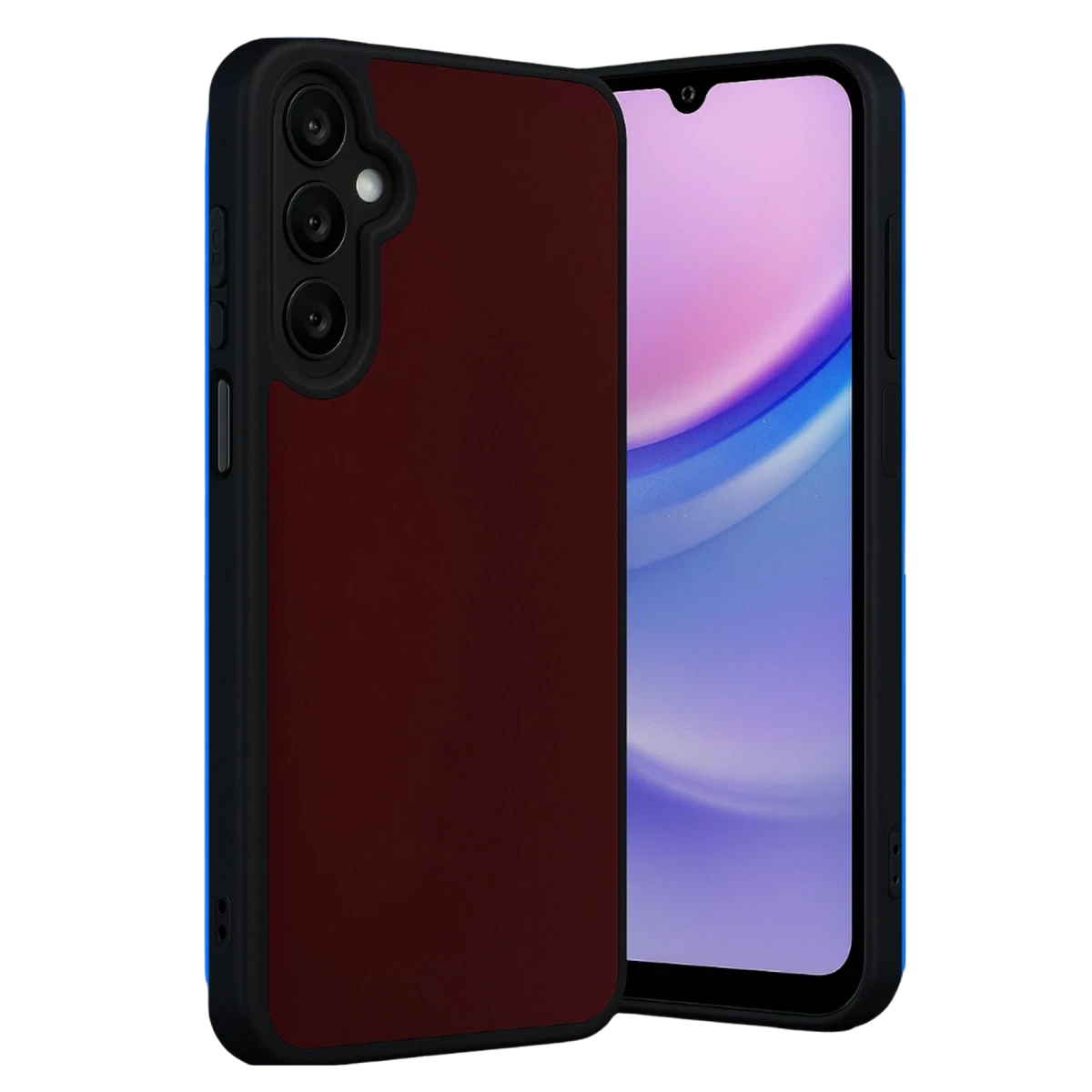 Samsung Galaxy M15 Kılıf Aras Deri Kapak - Bordo