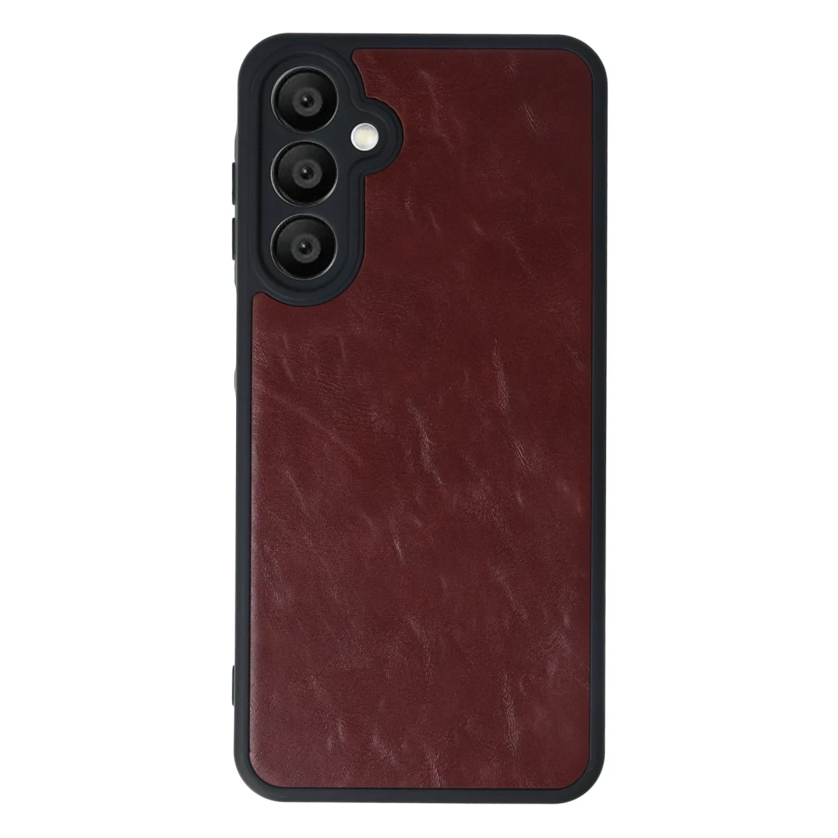 Samsung Galaxy M15 Kılıf Aras Deri Kapak - Bordo