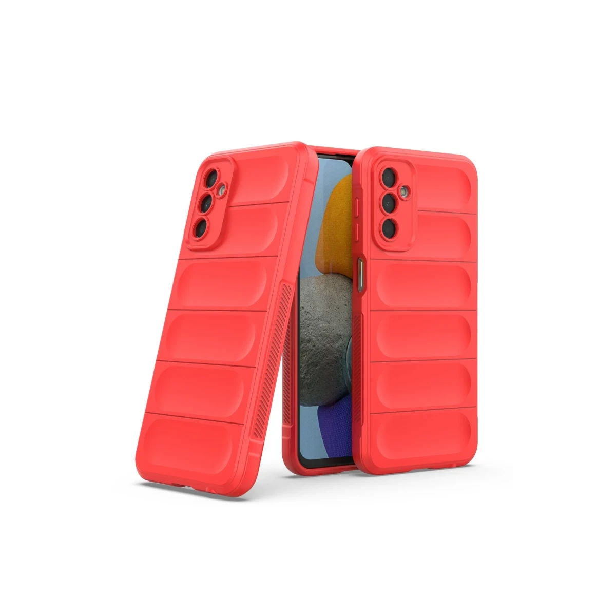 Samsung Galaxy M23 Kılıf Optimum Silikon - Kırmızı