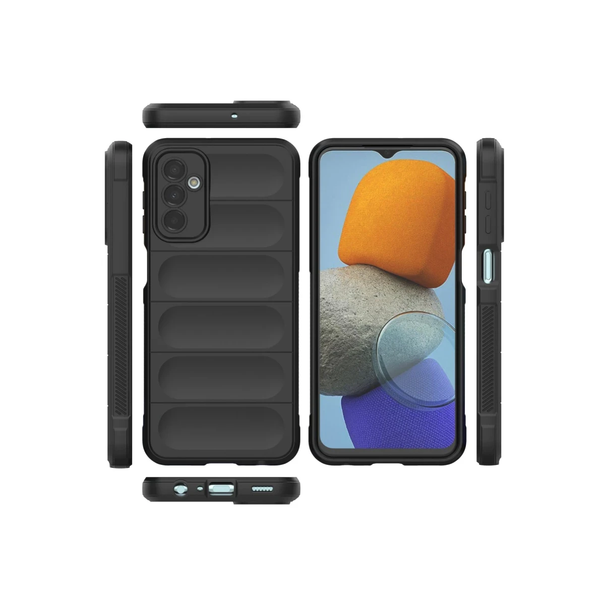 Samsung Galaxy M23 Kılıf Optimum Silikon - Siyah
