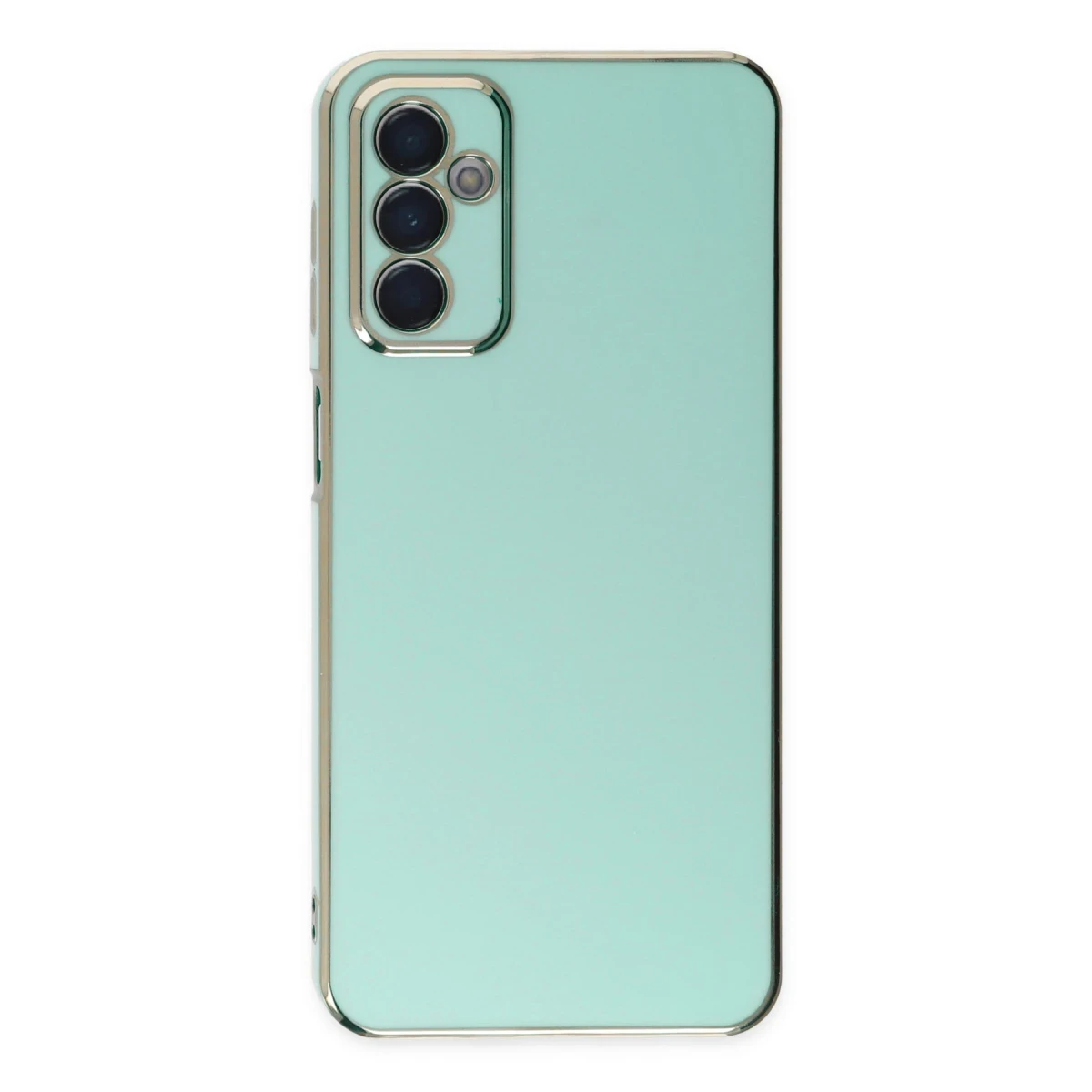 Samsung Galaxy M23 Kılıf Volet Silikon - Açık Yeşil