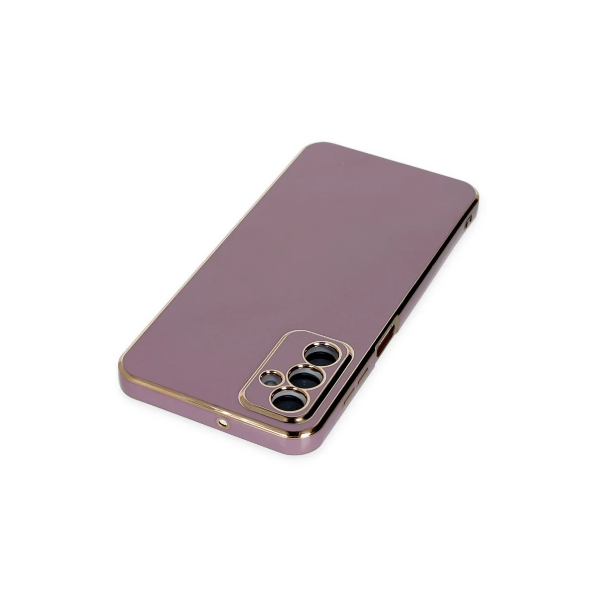 Samsung Galaxy M23 Kılıf Volet Silikon - Mor