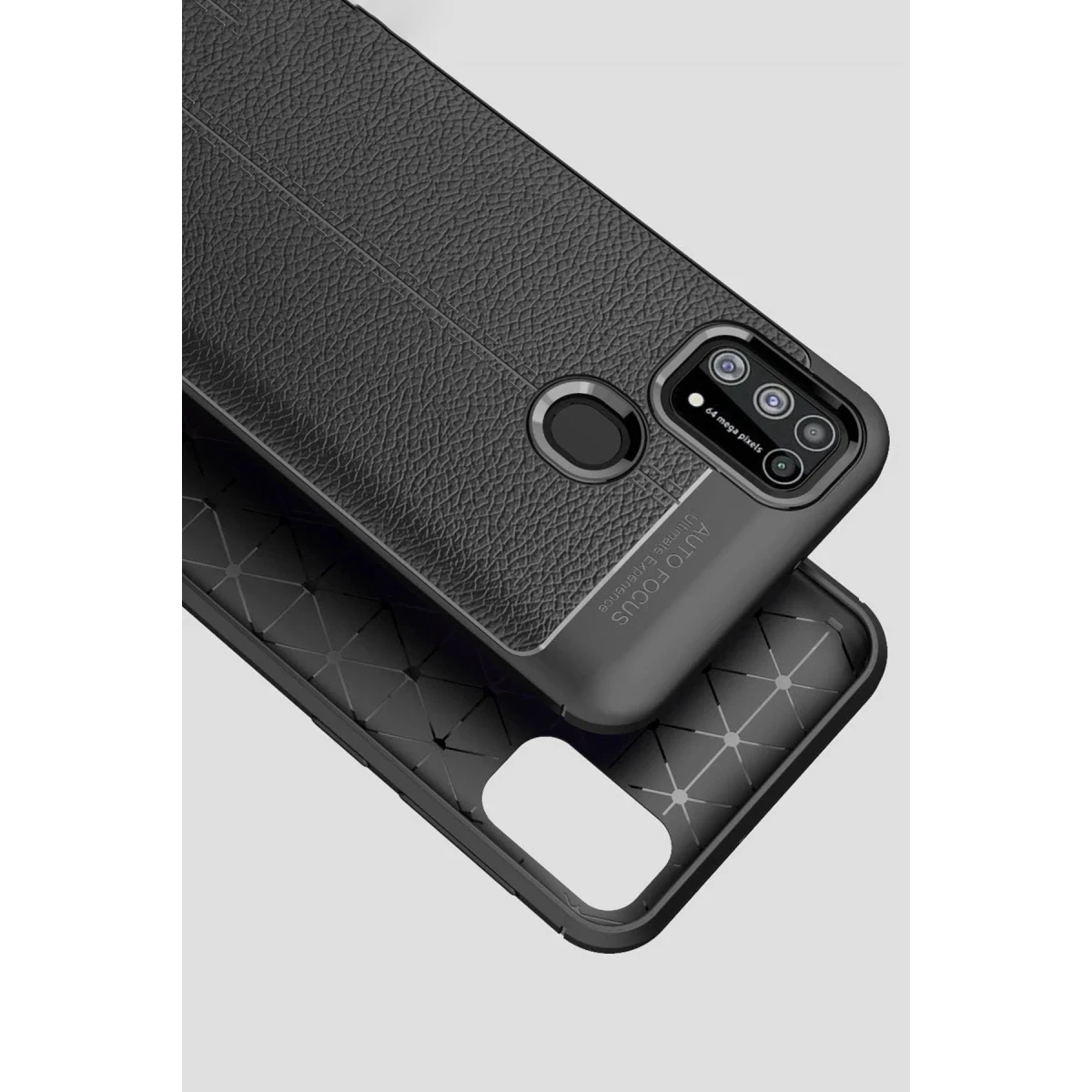 Samsung Galaxy M31 Kılıf Auto Focus Kapak - Kırmızı