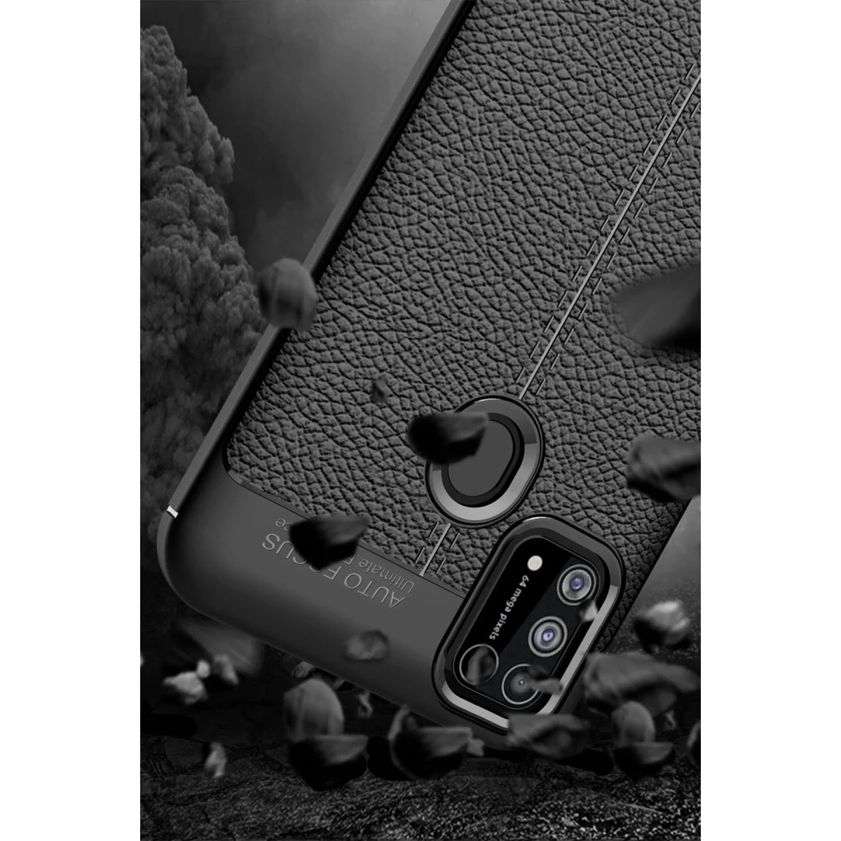 Samsung Galaxy M31 Kılıf Auto Focus Kapak - Kırmızı