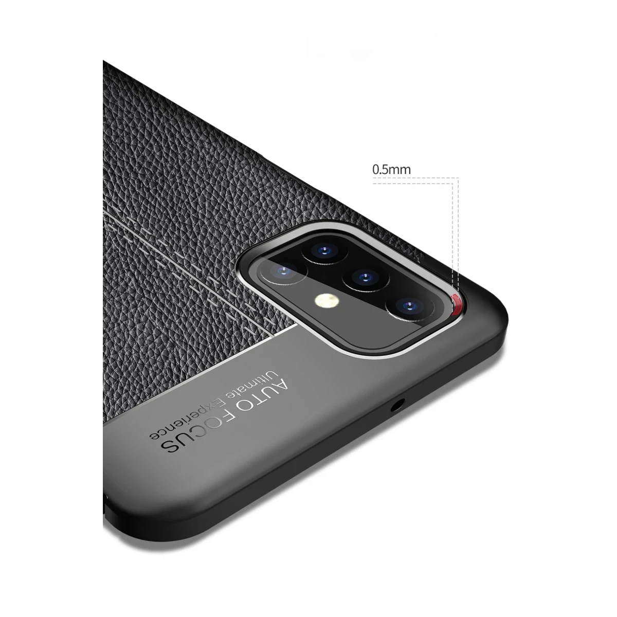Samsung Galaxy M31S Kılıf Auto Focus Kapak - Kırmızı