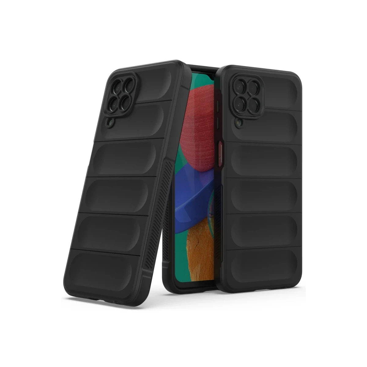 Samsung Galaxy M33 Kılıf Optimum Silikon - Siyah