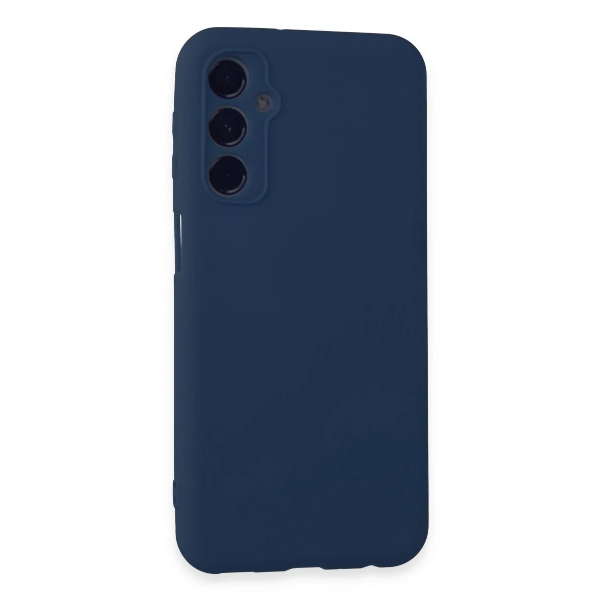 Samsung Galaxy M34 5G Kılıf First Silikon - Lacivert