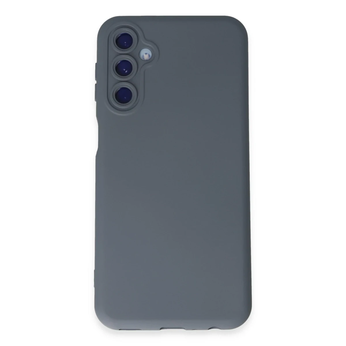 Samsung Galaxy M34 5G Kılıf Nano içi Kadife Silikon - Gri