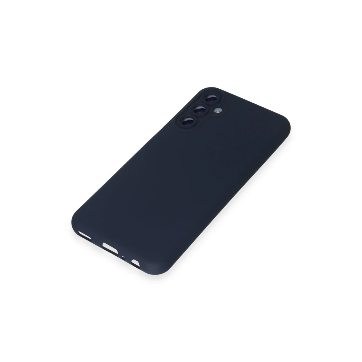 Samsung Galaxy M34 5G Kılıf Nano içi Kadife Silikon - Lacivert