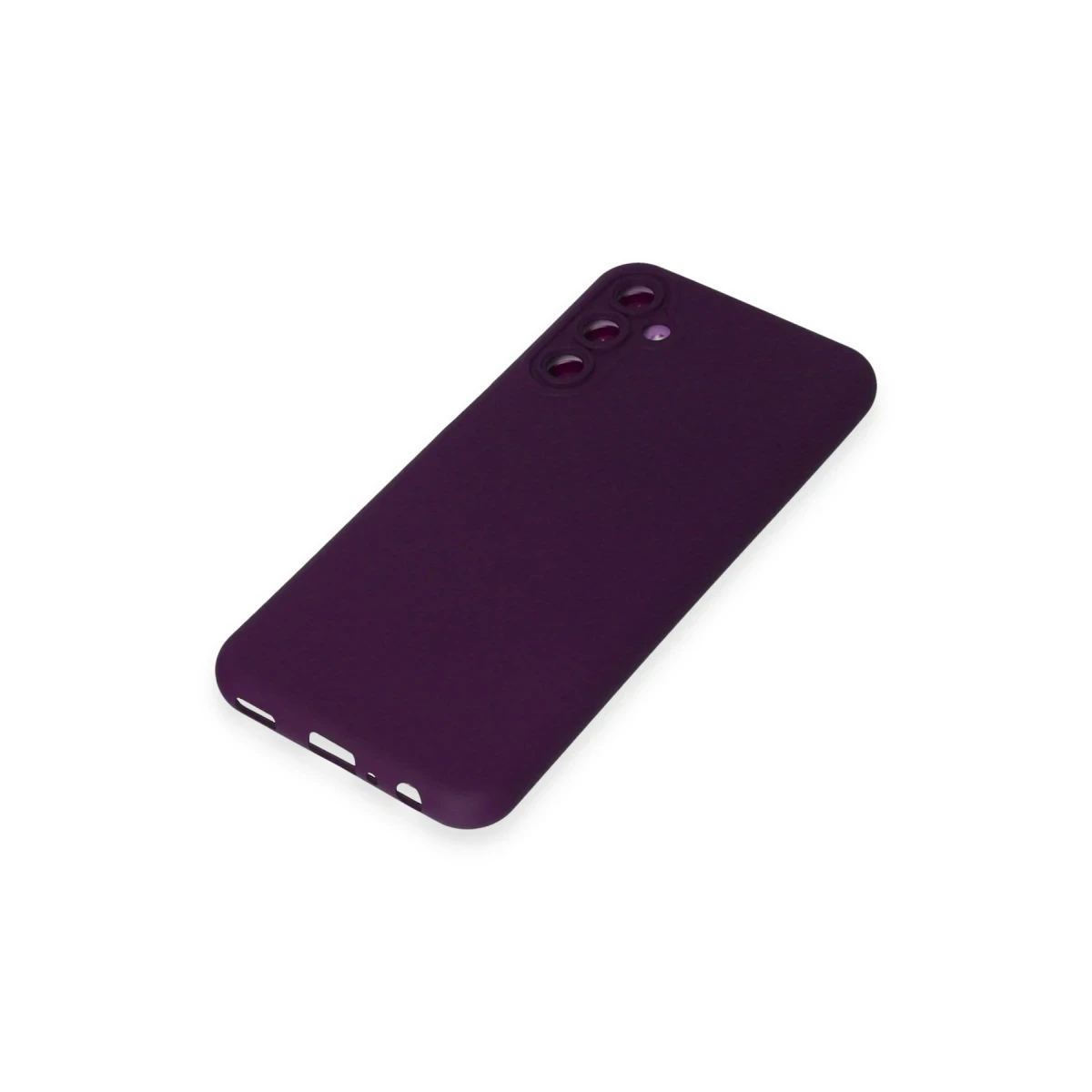 Samsung Galaxy M34 5G Kılıf Nano içi Kadife Silikon - Mor