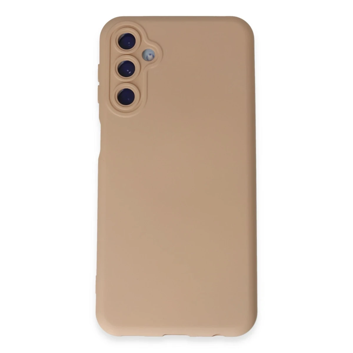 Samsung Galaxy M34 5G Kılıf Nano içi Kadife Silikon - Pudra