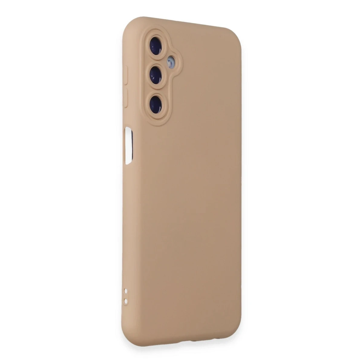 Samsung Galaxy M34 5G Kılıf Nano içi Kadife Silikon - Pudra