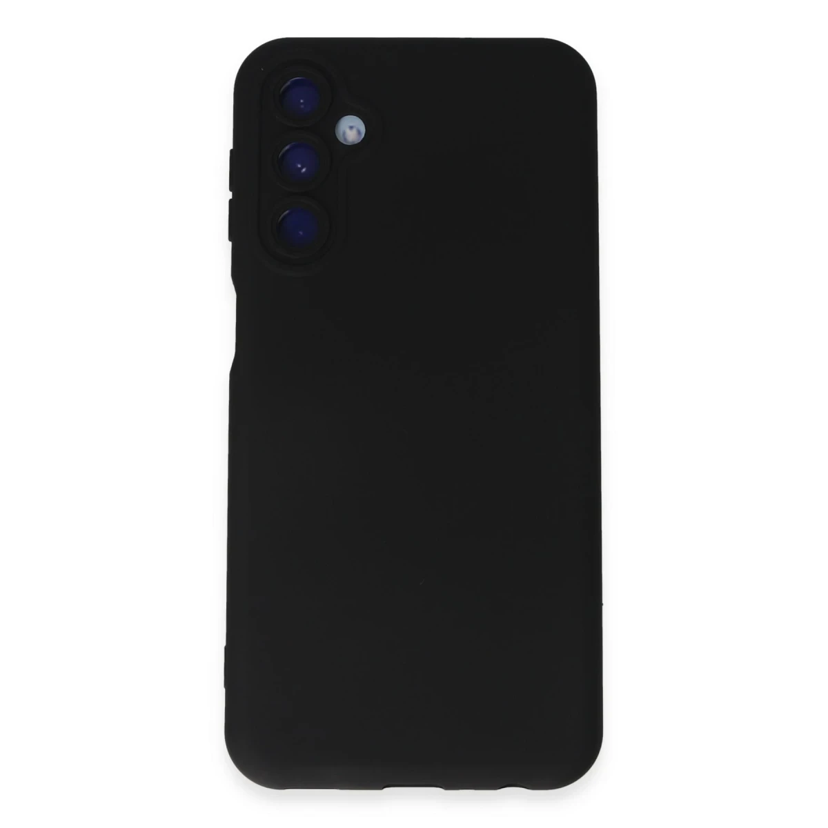 Samsung Galaxy M34 5G Kılıf Nano içi Kadife Silikon - Siyah