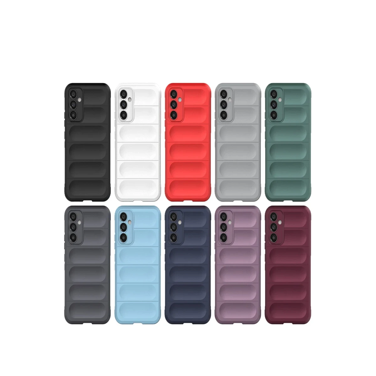 Samsung Galaxy M34 5G Kılıf Optimum Silikon - Krem