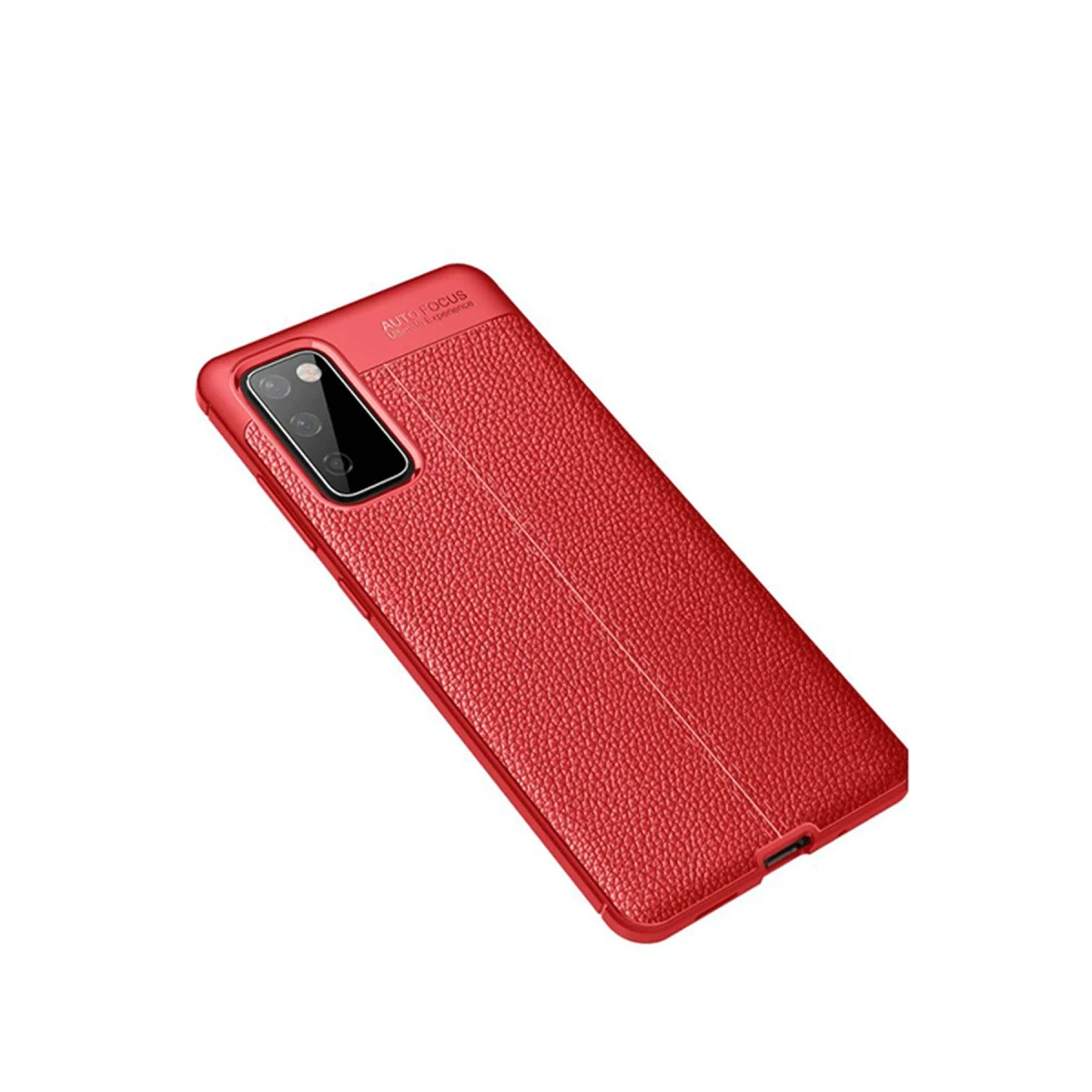 Samsung Galaxy S20 FE Kılıf Auto Focus Kapak - Kırmızı