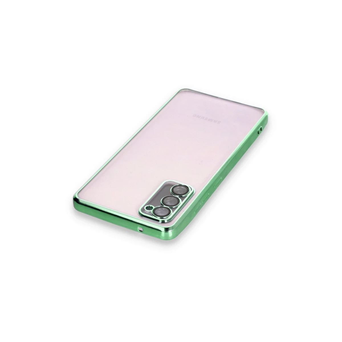 Samsung Galaxy S20 FE Kılıf Razer Lensli Silikon - Yeşil
