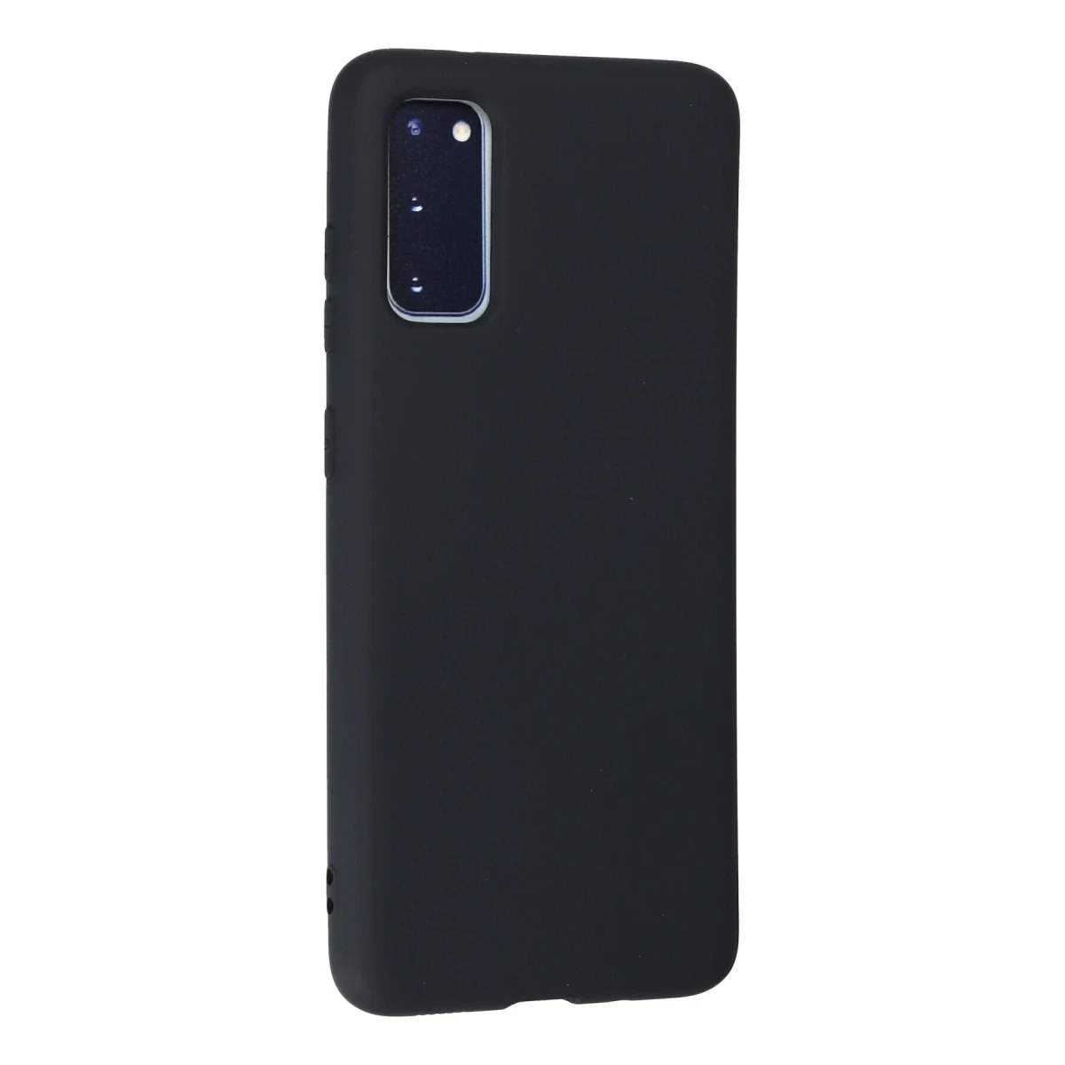 Samsung Galaxy S20 Kılıf Nano içi Kadife Silikon - Lacivert