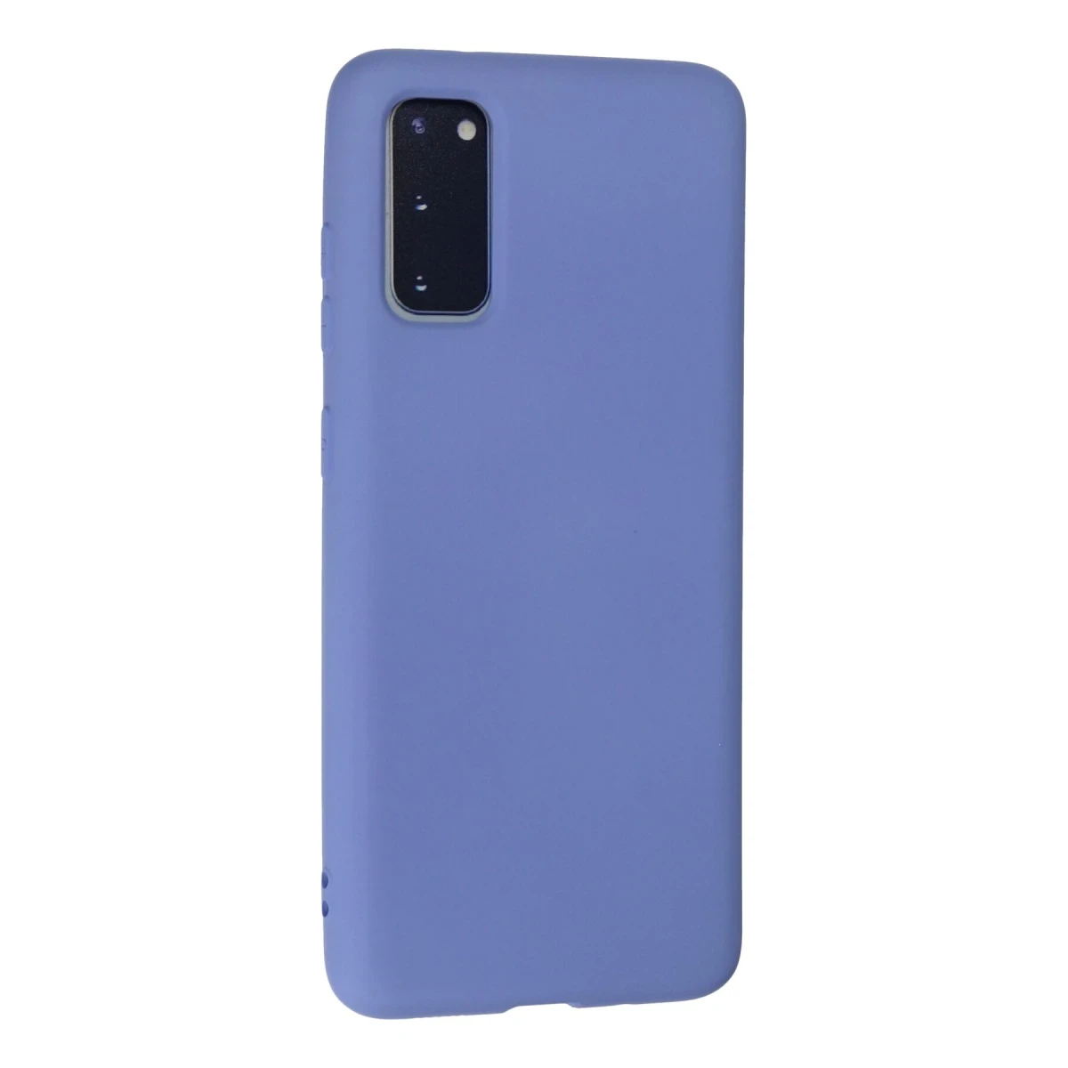 Samsung Galaxy S20 Kılıf Nano içi Kadife Silikon - Lila