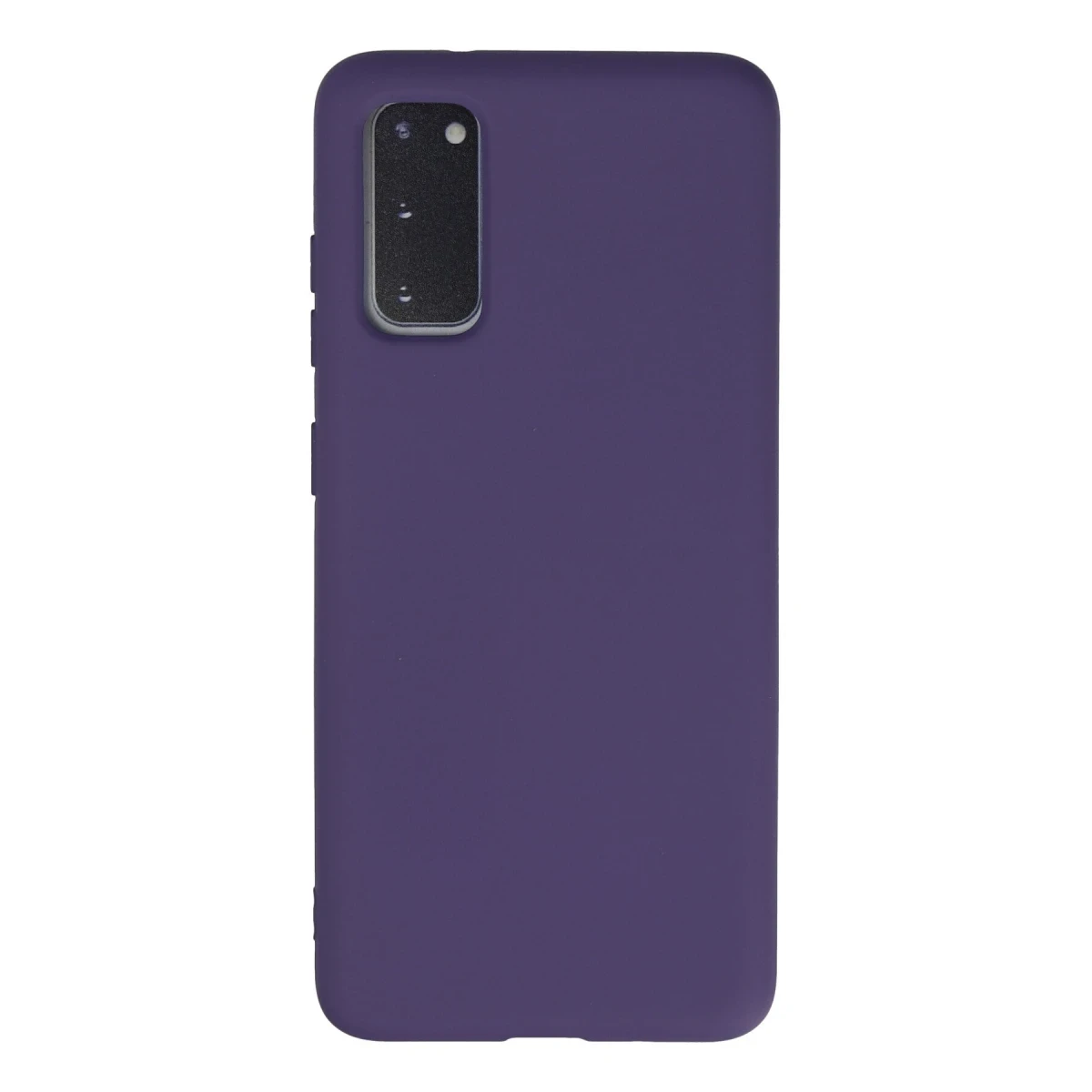 Samsung Galaxy S20 Kılıf Nano içi Kadife Silikon - Mor