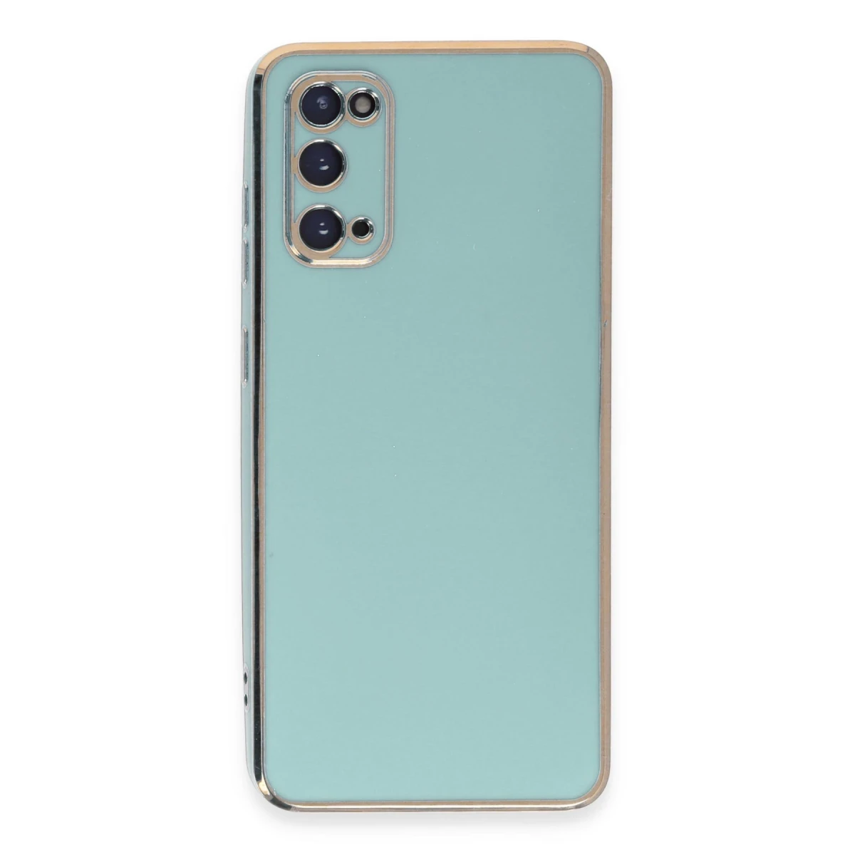Samsung Galaxy S20 Kılıf Volet Silikon - Açık Yeşil