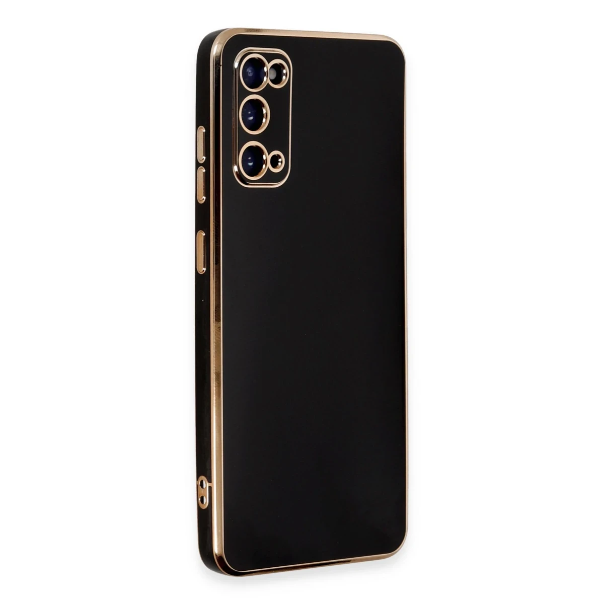 Samsung Galaxy S20 Kılıf Volet Silikon - Siyah