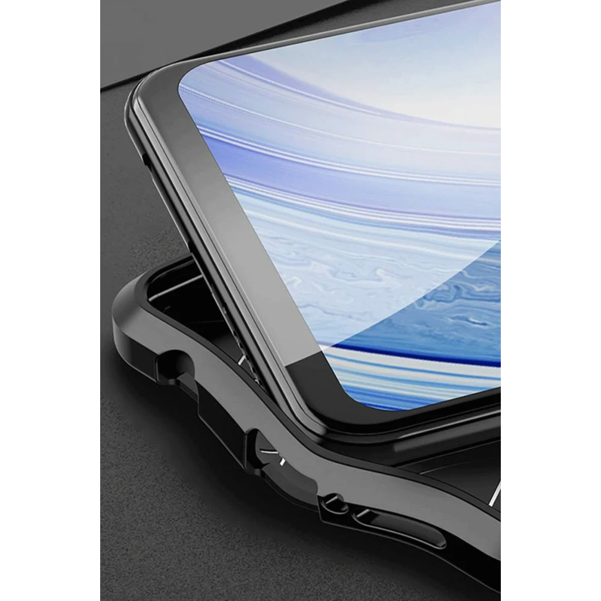 Samsung Galaxy S21 FE Kılıf Auto Focus Kapak - Kırmızı