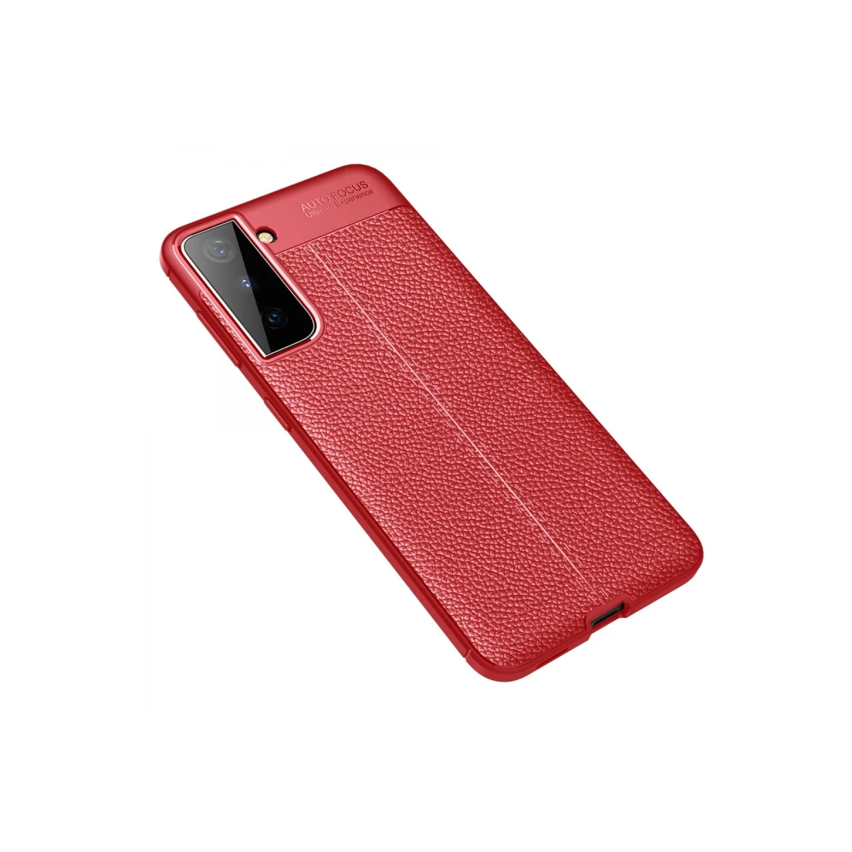 Samsung Galaxy S21 Plus Kılıf Auto Focus Kapak - Kırmızı