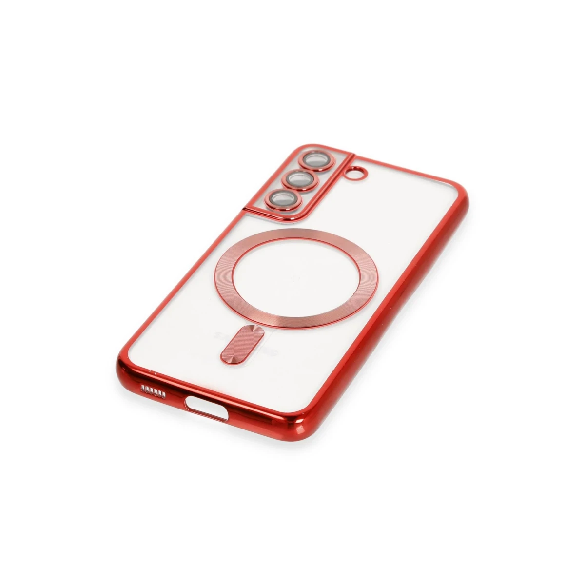 Samsung Galaxy S22 Kılıf Kross Magneticsafe Kapak - Kırmızı